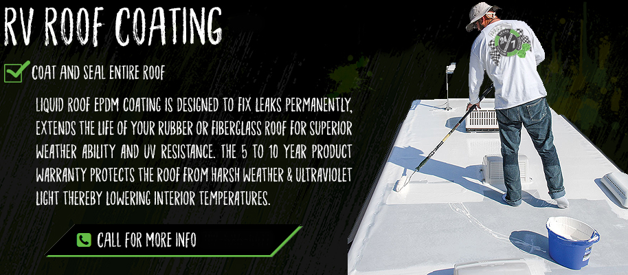 Las Vegas RV Motorcoach Roof Coating